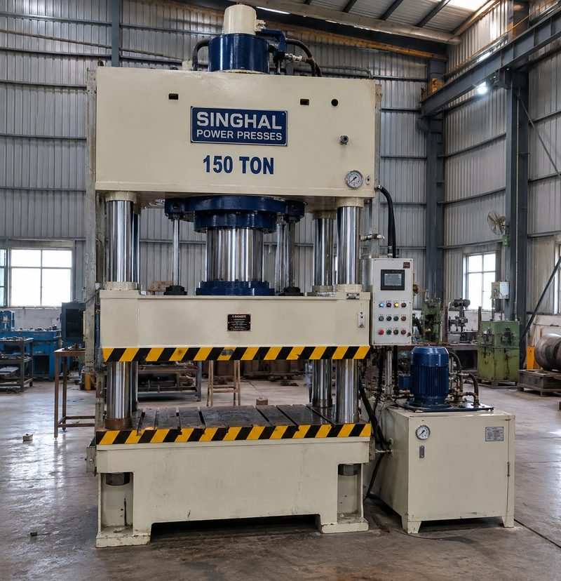 Singhal 150 ton hydraulic press