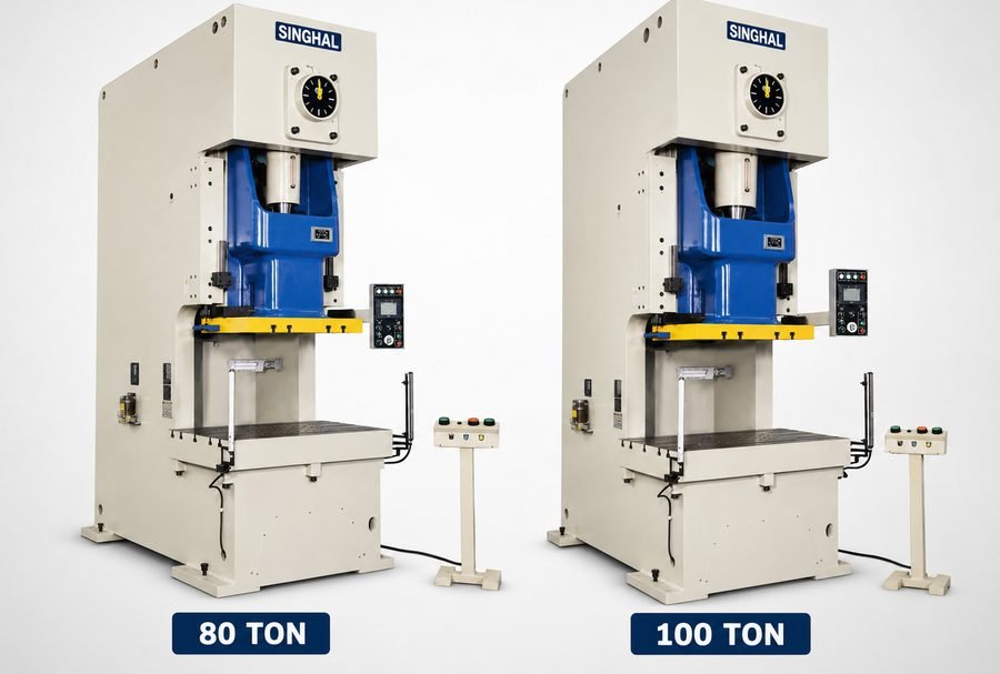 Singhal 80 ton and 100 ton power presses