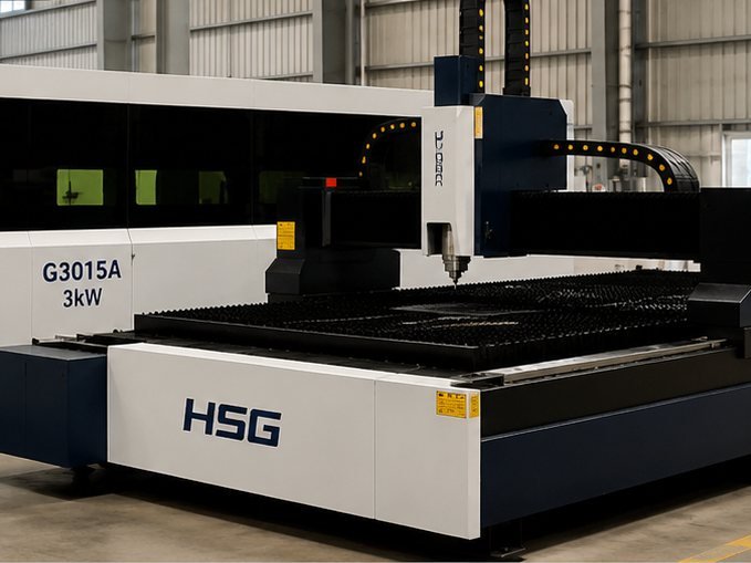 HSG 3 kW fiber laser cutting machine